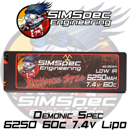 SIMSpec Demonic Spec Lipo 6250mah