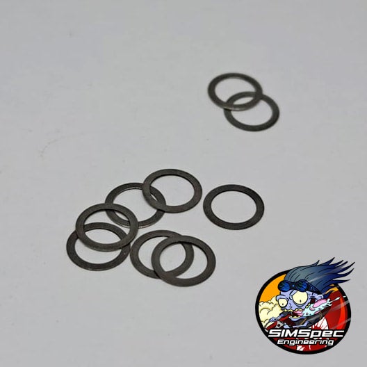 SIMSpec Stainless Steel Shims M5x7x.1mm