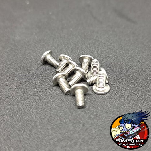 SIMSpec Engineering Ultra Low Profile Stainless M2.5x5mm